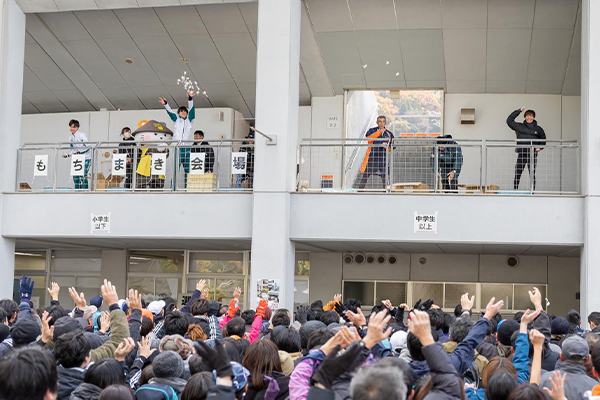 餅まき