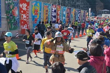 フラの街 いわきを翔ける 風になれ！第17回いわきサンシャインマラソン