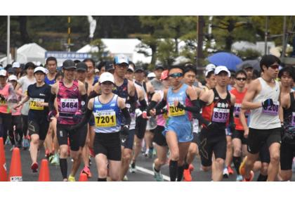 岸清一賞 国際文化観光都市 第47回 まつえレディースハーフマラソン