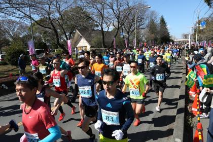 熊谷市誕生20周年記念第36回熊谷さくらマラソン