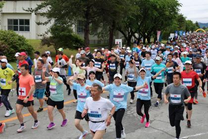 第23回果樹王国ひがしねさくらんぼマラソン大会