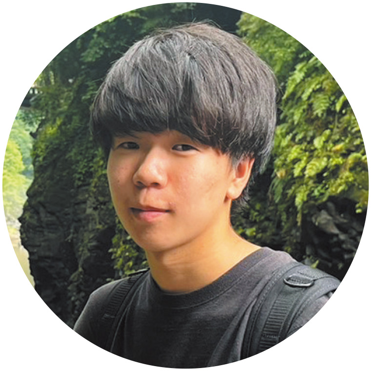 林　隼大さん（2年）