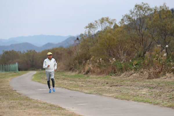 「これが97歳のランニングフォーム！」97歳の上野山馨さん