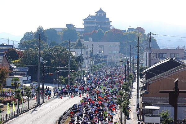 福知山マラソン（11月22日・京都府）