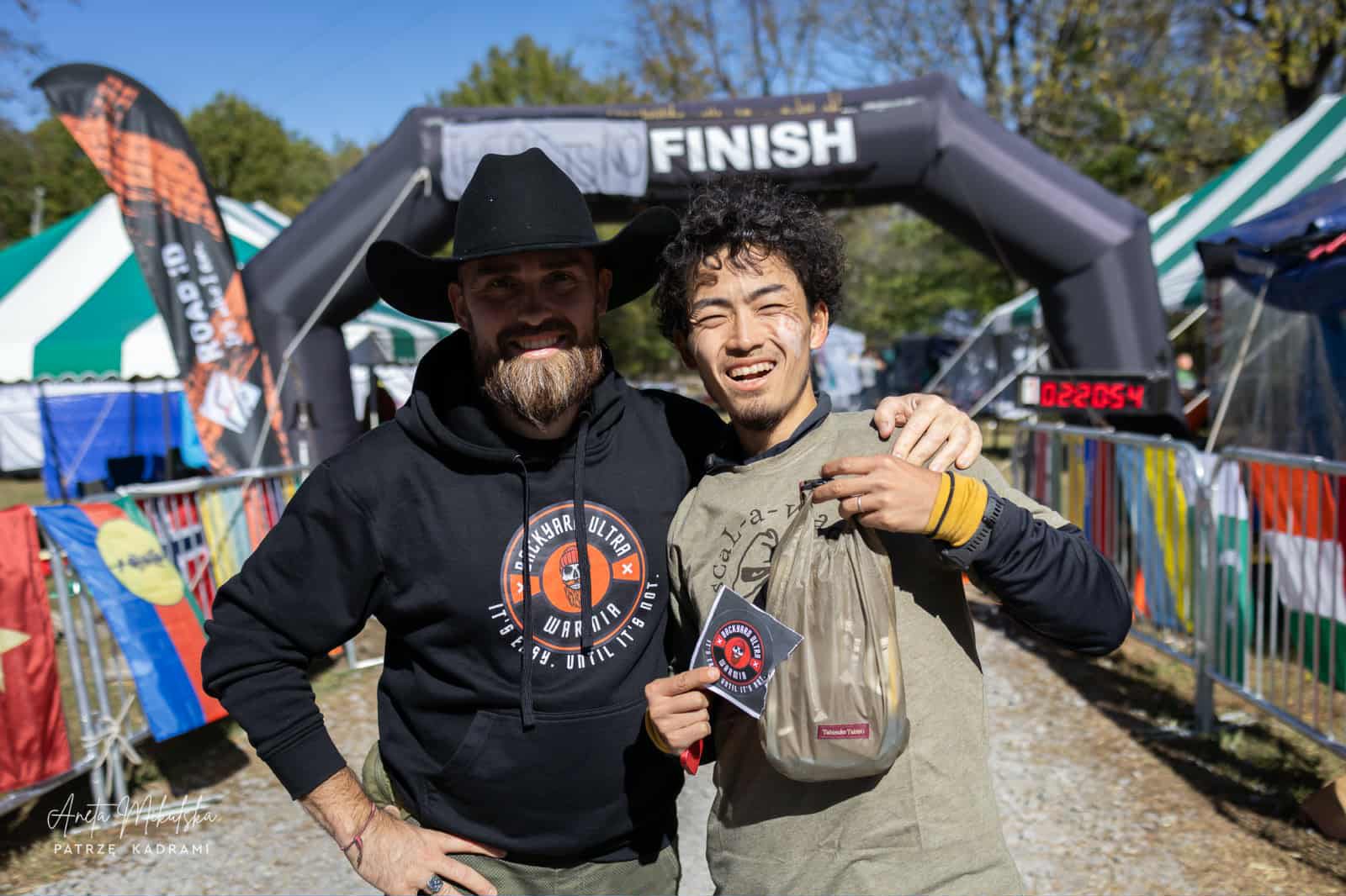 2025年10月バックヤードウルトラ世界選手権(アメリカ)で出会ったGrzegorz Baran_Patrzę Kadrami(Aneta Mikulska)