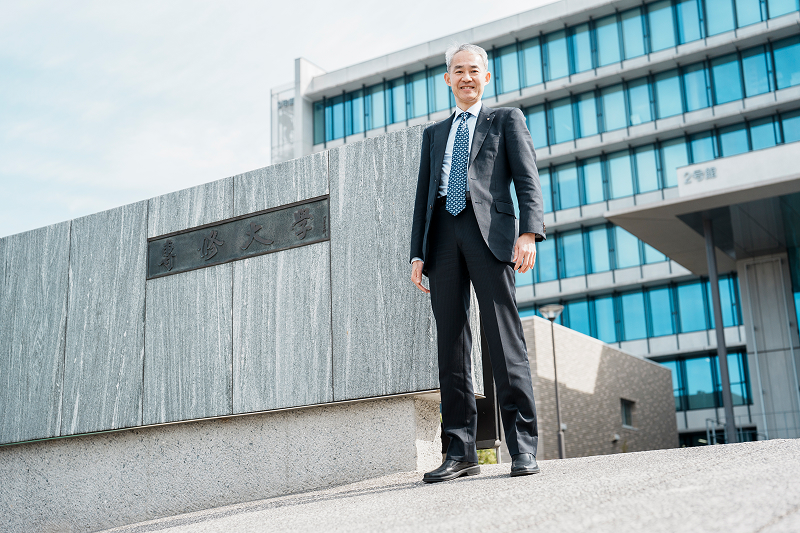 専修大学・馬塲杉夫学長のフルマラソン自己ベストは2時間52分6秒（写真／軍記ひろし）