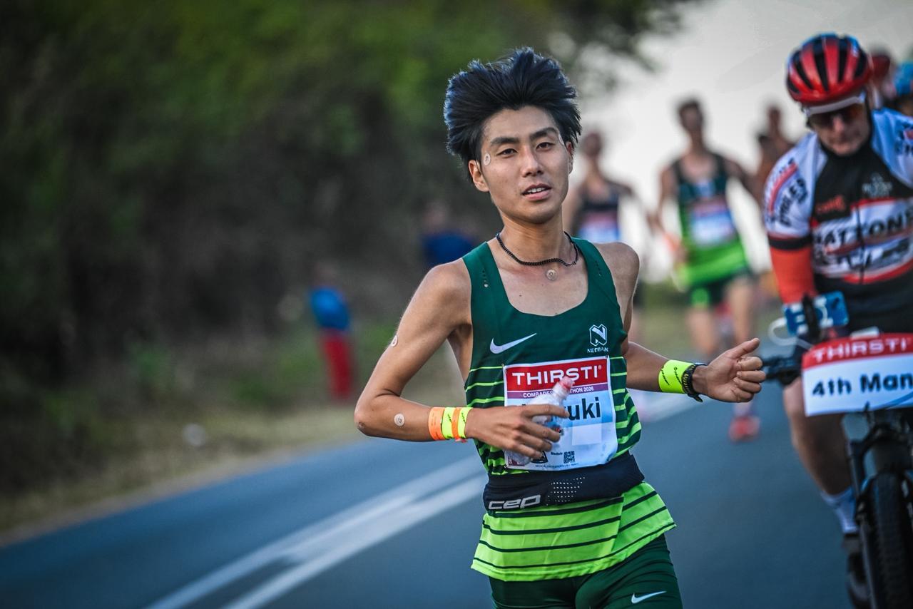 5位に入賞した岡山春紀選手