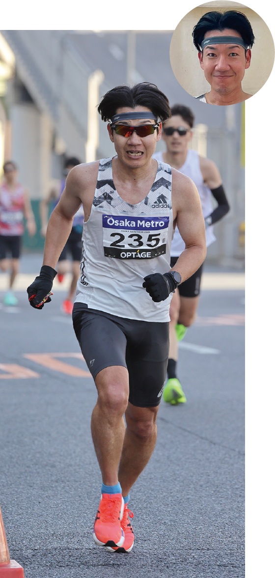 2月の大阪マラソンは2時間27分5秒で完走