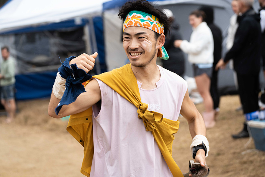 2025年6月Dead Cow Gullyにて。ペースの引き出しが増えたことで楽しむ余裕が生まれた（写真／野田倖史郎KoshiroNoda）