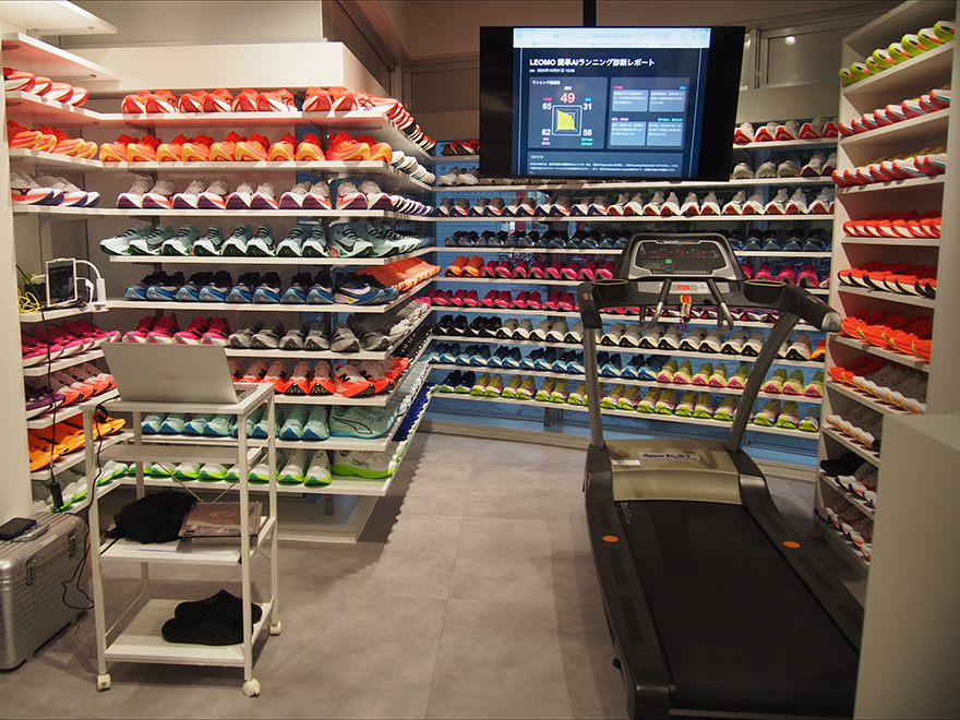 レンタルシューズは圧巻の400足常備