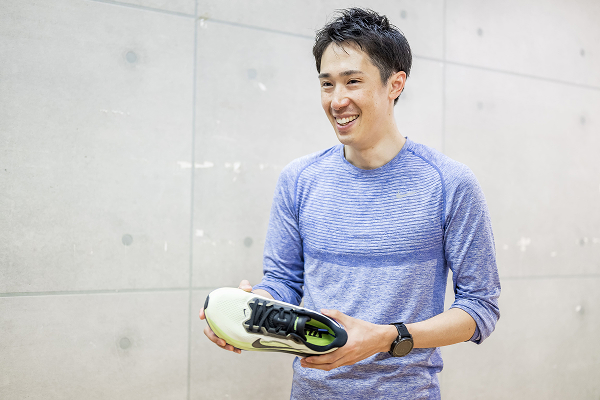 現在は市民ランナーとして走っているという小笠原柊さん（31歳）