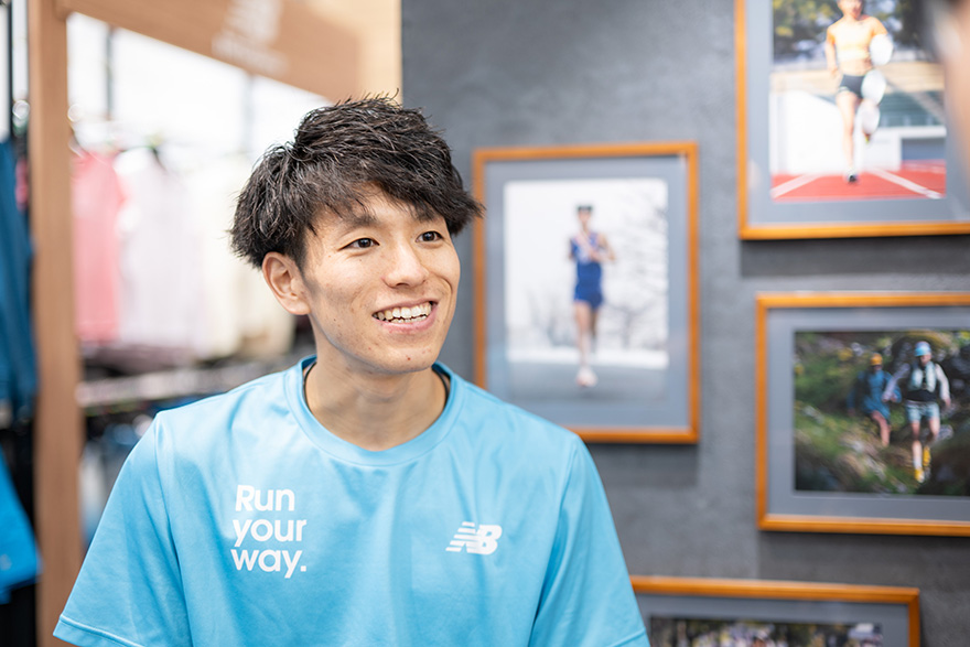 次回の出場レースは「東京レガシーハーフマラソン」だという新井智也さん