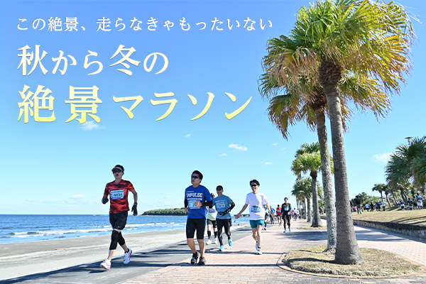 走らなきゃもったいない！　秋から冬の絶景マラソン