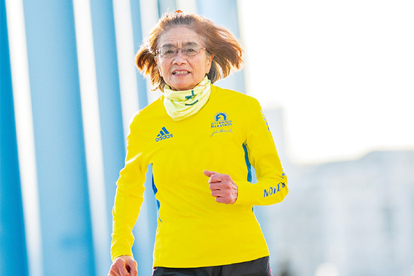 1歳刻みランキング二冠の82歳女性ランナー  「心臓にペースメーカーを入れてからも自分のペースで走ってます」①