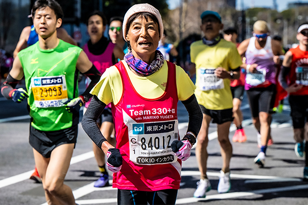 【inチーム】世界記録保持者・弓削田眞理子コーチの練習メニューが毎週届く！直接質問できる！「今年は最高の秋にしましょう！」