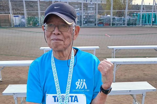 ◆プレミアム◆年代別トライアスロン年間王者の87歳 「フルマラソン出場は毎年の体力測定です」