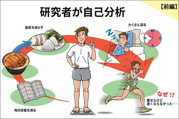 1kg痩せたら5分遅くなった……　原因を研究者が自己分析【前編】