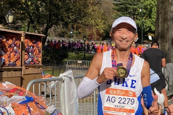 「40歳以上の初サブスリー達成術」登場の青嶋和夫さん(65歳) ニューヨークで年代別世界2位!