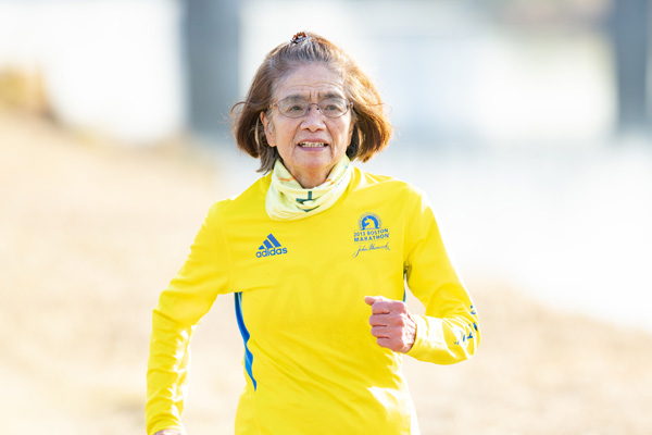 1歳刻みランキング二冠の82歳女性ランナー「心臓にペースメーカーを入れてからも自分のペースで走ってます」