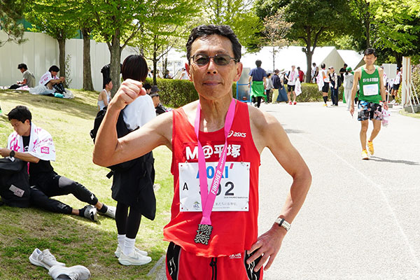 65歳以上日本記録（2時間42分52秒）の高橋英雄さん「再就職先も『通勤ラン』で選びました」
