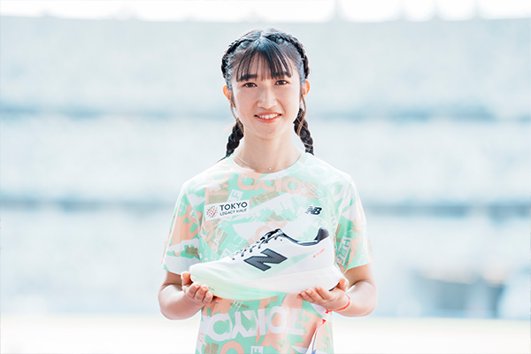 田中希実がレースで好記録を出す秘訣を指南! NB Riswing Pack(ライジングパック)で掴む、栄光の勝利(PR)